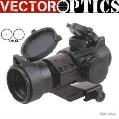 *NOUVEAU PRIX! VISEUR POINT ROUGE & VERT" VECTOR OPTICS"1 X 28 - 5 MOA..Neuf De Stock,jamais Servi!