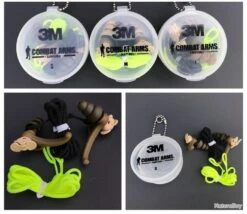 10 Paires De BOUCHONS 3M COMBAT ARMS - LOT BOUCHONS DE TIR - NEUF 3m - Protection Auditive Serieuse