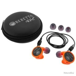 Beretta Nouvreau ! MINI MICRO-CASQUE CONFORT PLUS ORANGE