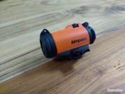 POINT ROUGE AIMPOINT MICRO H2 2MOA CERAKOTE ORANGE + MONTAGE AMOVIBLE SAUER