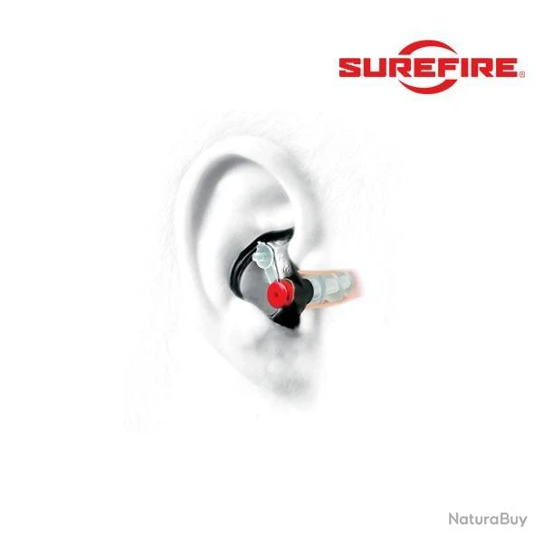Bouchons Auriculaires EP4 Surefire-S 2 Bouchons Auriculaires EP4 Surefire-S – Image 2