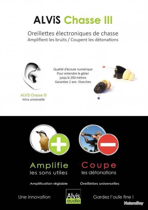 Oreillettes Alvis Chasse III 10 Oreillettes Alvis Chasse III – Image 10